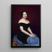 Reprodukcja obrazu Portret pani Édouard Caillard - Ary Scheffer