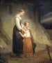 Les orphelins - Ary Scheffer — widok dzieła