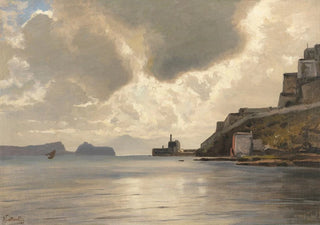 Ascan Lutteroth - Kste beim Castello di Baia am Golf von Pozzuoli.webp