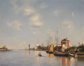 Mazzorbo niedaleko Wenecji - Ascan Lutteroth — widok dzieła