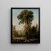 Naturalny monarcha - Asher Brown Durand — oprawiony obraz na ścianie