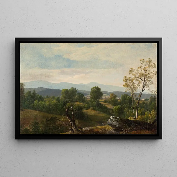 Widok na dolinę - Asher Brown Durand — oprawiony obraz na ścianie