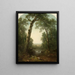 Ruisseau forestier avec vue - Asher Brown Durand — oprawiony obraz na ścianie