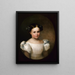 Georgianna Frances Adams - Asher Brown Durand — oprawiony obraz na ścianie