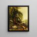 pejzażu Kaaterskill - Asher Brown Durand — oprawiony obraz na ścianie