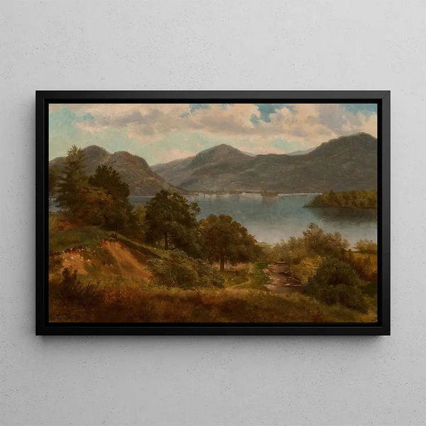 Lac George - Asher Brown Durand — oprawiony obraz na ścianie