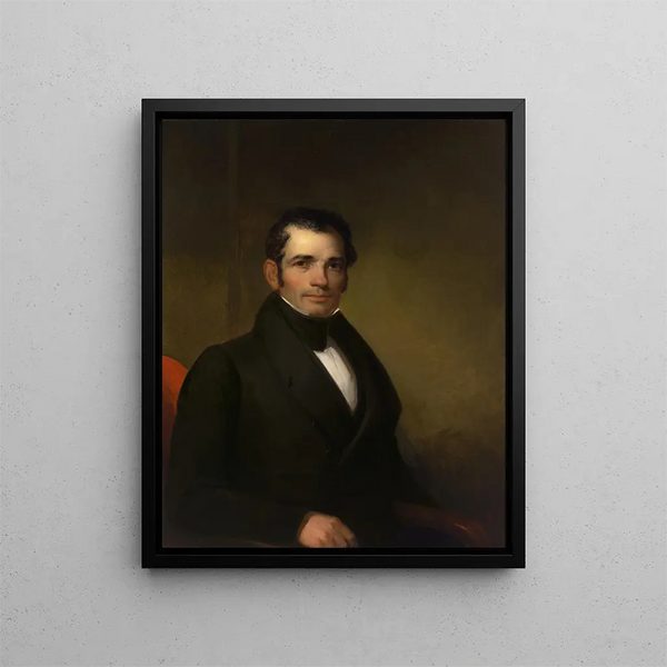 Luman Reed - Asher Brown Durand — oprawiony obraz na ścianie