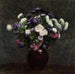 Chryzantemy w wazonie - Henri Fantin-Latour — widok dzieła