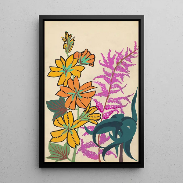 Atelier Martine - Design for embroidery of flower branches and leaves.webp