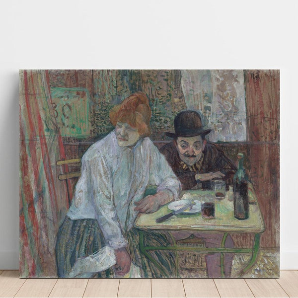 Reprodukcja obrazu W kawiarni La Mie - Henri de Toulouse-Lautrec