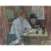 Reprodukcja obrazu W kawiarni La Mie - Henri de Toulouse-Lautrec