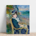 Reprodukcja obrazu Nad brzegiem morza - Pierre-Auguste Renoir