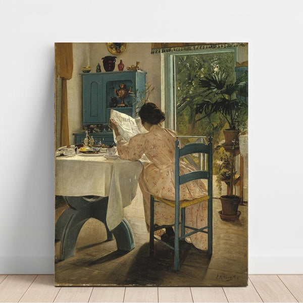 Reprodukcja obrazu Na śniadanie - Laurits Andersen Ring