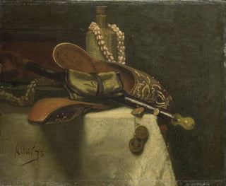 August Alleb - Still Life with Oriental Slippers.webp