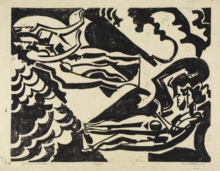 August Babberger - Zwei Paare in der Natur Blatt I.webp