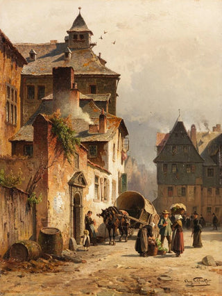 August Eduard Schliecker - Stadtansicht Lttich.webp