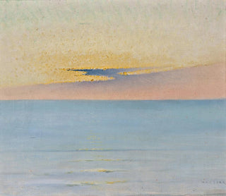 August Hagborg - Sea in Sunset.webp