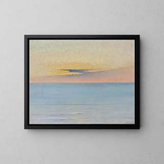 August Hagborg - Sea in Sunset.webp