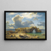 Capri - August Leu — oprawiony obraz na ścianie