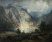 Jezioro Obersee w pobliżu Berchtesgaden - August Leu — widok dzieła