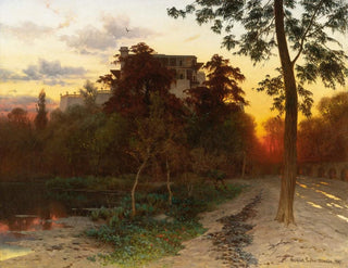 Château de Chapultepec - August Löhr — widok dzieła