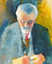 Studium portretowe Bernharda Koehlera - August Macke — widok dzieła