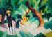Dzieci z kozą - August Macke — widok dzieła