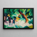 Dzieci z kozą - August Macke — oprawiony obraz na ścianie