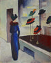 butik modystki - August Macke — widok dzieła