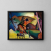 Indian na koniu - August Macke — oprawiony obraz na ścianie