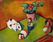 Les jouets de Little Walter - August Macke — widok dzieła