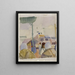 Marché de Tunis II - August Macke — oprawiony obraz na ścianie
