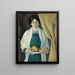 portret z jabłkami - August Macke — oprawiony obraz na ścianie