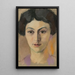 Reprodukcja obrazu Portret Elisabeth w Hilterfingen - August Macke