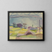 Widok na Hilterfingen - August Macke — oprawiony obraz na ścianie