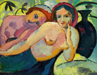August Macke - Zwei Mdchen orientalischer Entwurf.webp