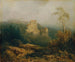 Zamek na górze - August Piepenhagen — widok dzieła