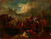 Scena bitwy - August Querfurt — widok dzieła