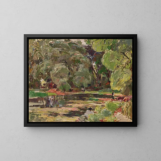 August Rieger - Motiv aus dem Prater.webp