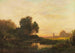 pejzażu wieczornego - August Seidel — widok dzieła