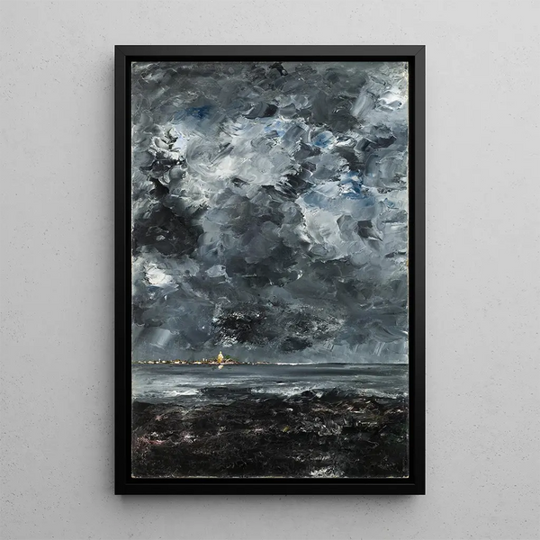 Reprodukcja obrazu La Ville - August Strindberg