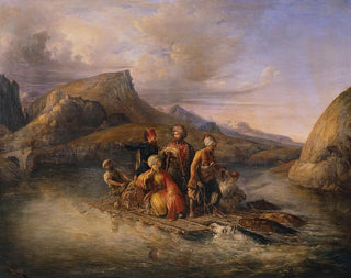 August Theodor Schfft - berfahrt ber den Tigris.webp