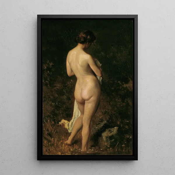Baigneuses - August von Pettenkofen — oprawiony obraz na ścianie