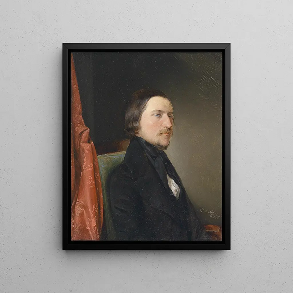 portretu Augusta Semeledera - August von Pettenkofen — oprawiony obraz na ścianie