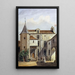 Maison dite de Saint-Louis rue des Marmousets Saint Marcel - Auguste Sébastien Bénard — oprawiony obraz na ścianie