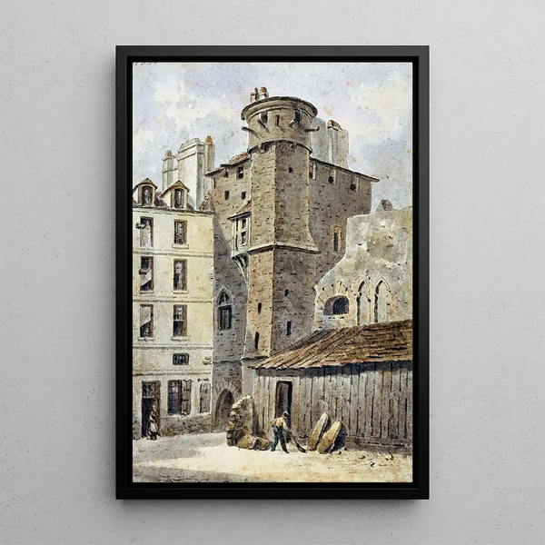 Reprodukcja obrazu Tour Saint-Jean de Latran - Auguste Sébastien Bénard