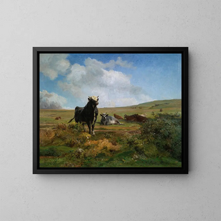 Auguste Bonheur - Leader Of The Herd.webp