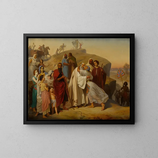 Auguste JeanBaptiste Leloir - Joseph Greeting Jacob.webp