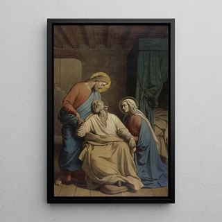 Auguste JeanBaptiste Leloir - The death of Saint Joseph.webp