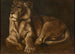 Leżący lwi - Auguste Lançon — widok dzieła